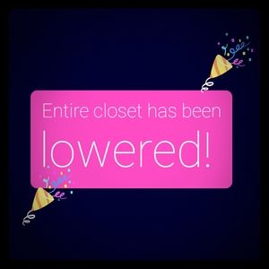 Everything has been dropped to bottom dollar price